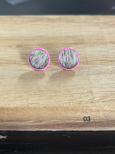 Earrings - Pink Musk Sticks 03