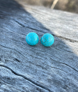 Earrings - Turquoise Studs