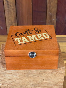 Jewellery Box - Can’t Be Tamed