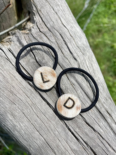 Hair Ties - Personalised Initials