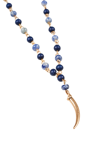 Necklace - Paloma Strand - Indigo