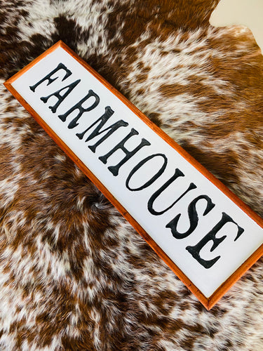 Farmhouse Sign