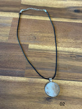 Load image into Gallery viewer, Necklace - Leather + Hide 02